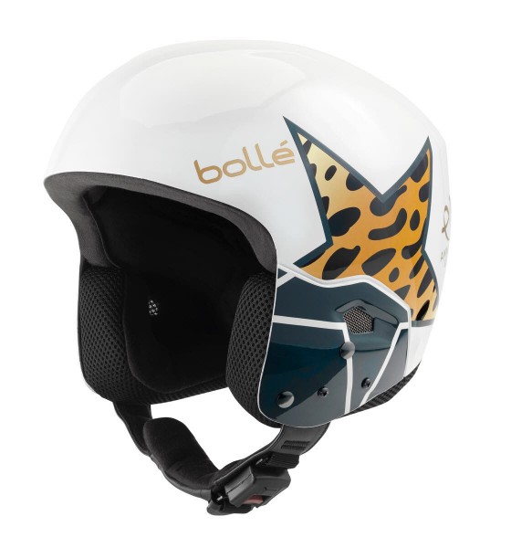 Bolle' Medalist Anna Veith Skihelm weiß