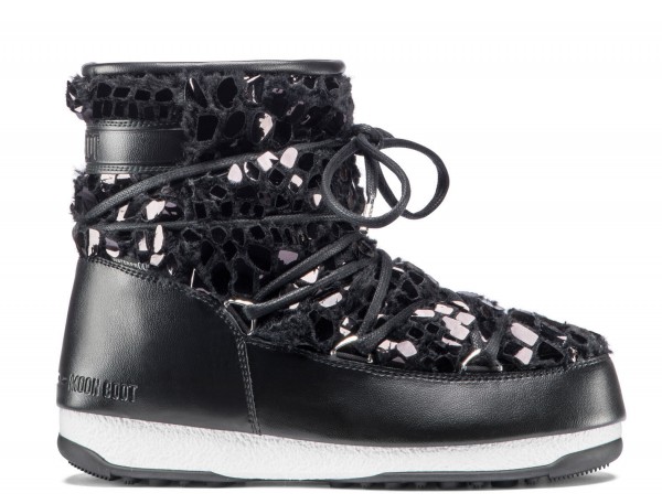 Moon Boot Low Mirror WP black