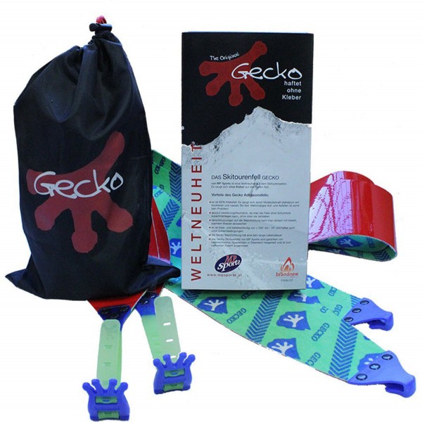 Gecko MP Gecko SZ125 Skitourenfell-Zuschn Grün/Blau