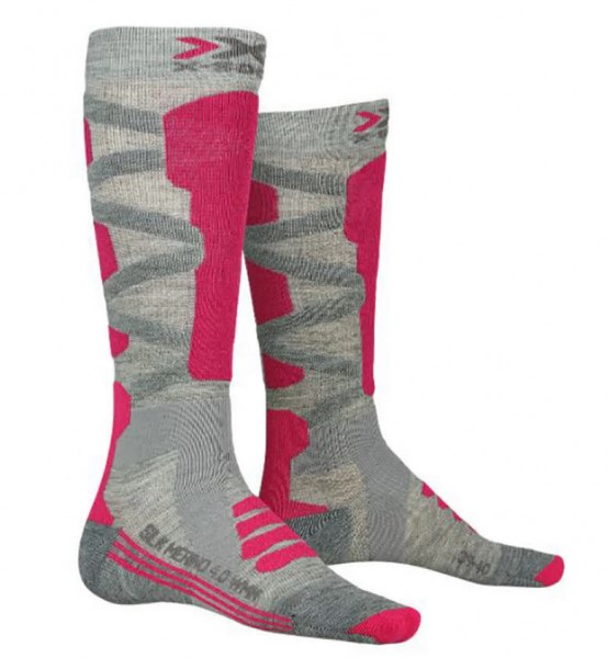 X-Socks XS-SSKMW19W-G144-35/36 GREY MELANGE/PINK