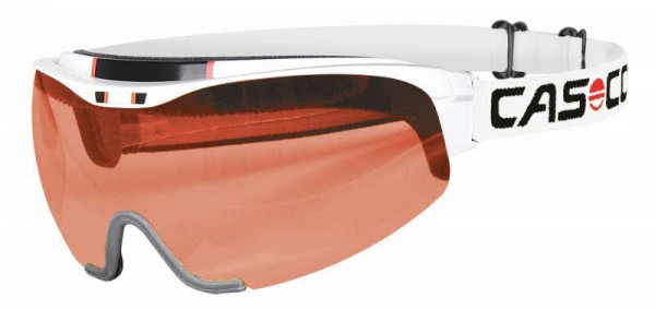 Casco Spirit Carbonic weiss Langlauf-Bril weiß