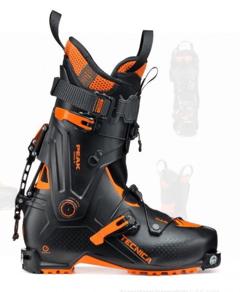 Tecnica ZERO G PEAK BLACK/ORANGE - Bild 1