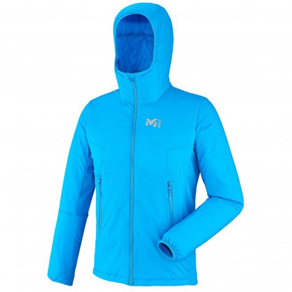 Millet Mana Stretch Hoodie Blau