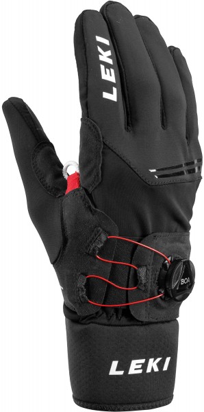 Leki HS Nordic Tune Shark Boa schwarz - Bild 1