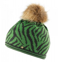 Capo Beanie with Pompon Grün