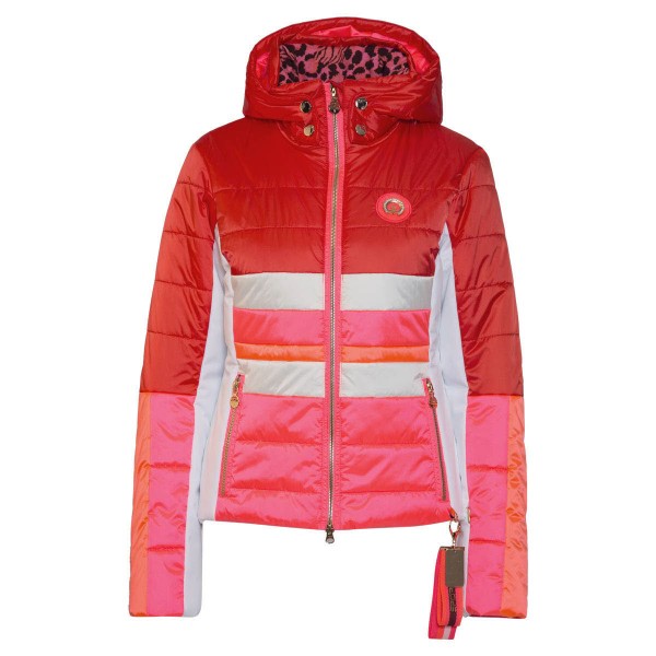 sportalm Escape Skijacke mit Kapuze fiery-red - Bild 1