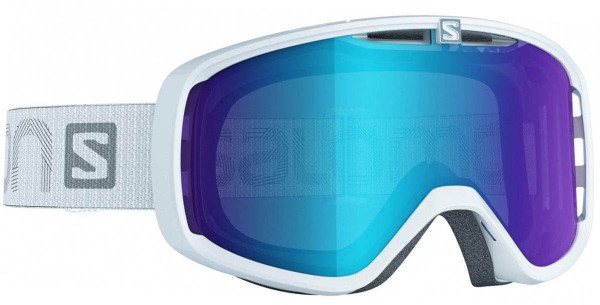 Salomon GOGGLES PHOTO XF WHITE Skibrille weiss