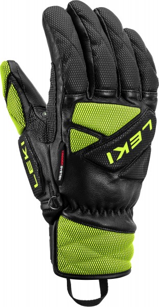 Leki HS WCR Venom DH 3D schw.-ice lemon - Bild 1