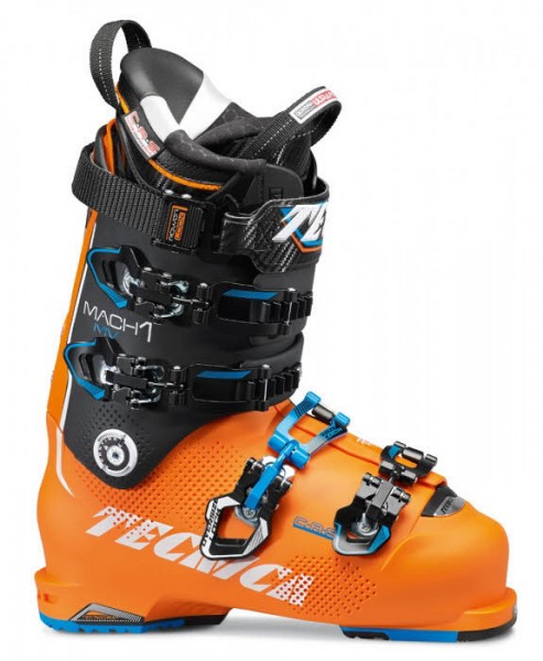Tecnica MACH1 130 MV BRIGHT ORANGE/NERO