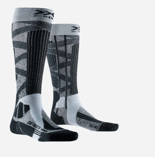 X-Socks SKI RIDER 4.0 WMN GREY MELANGE/OPAL BL