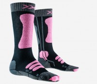 X-Socks SKI JR 4.0 ANTHRACITE MELANGE/F
