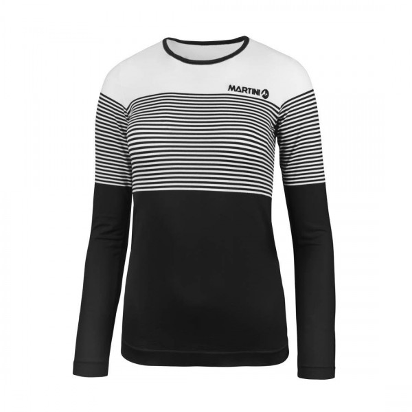 Martini All Time Damen Langarmshirt black/white