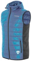 Viking Bart Man Vest Blau