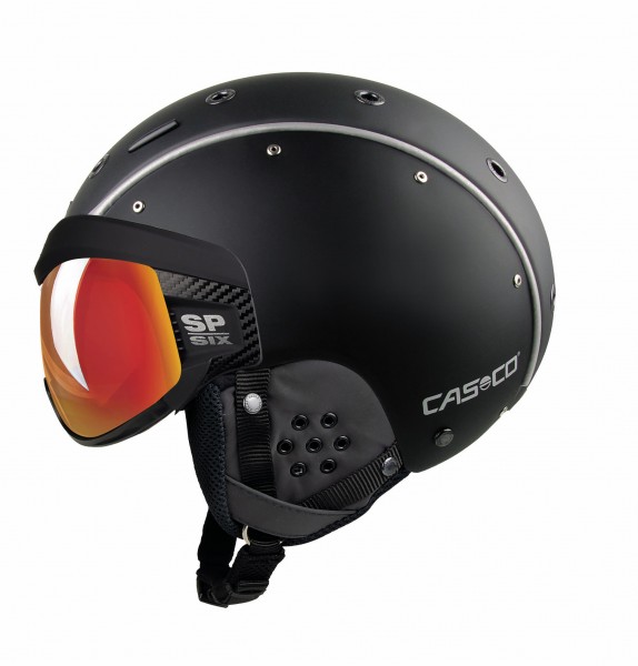 Casco SP-6 Visier Vautron Schwarz