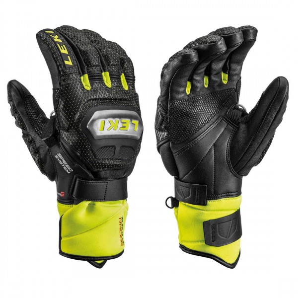 Leki WC Race TI S Speed System schw.-ice lemon