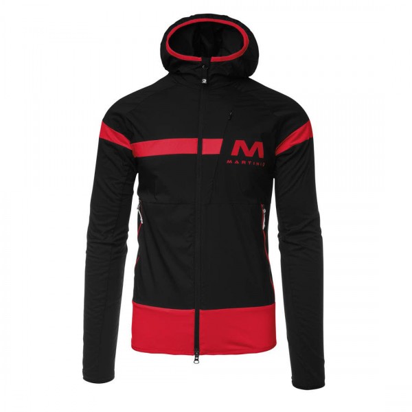Martini Cazadero Technische Herrenjacke black/true-red