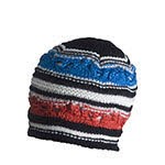 Phenix Random Border Damen-Strickbeanie ohne Farbe