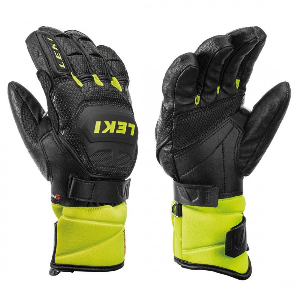 Leki HS Worldcup Race Flex S Junior schw.-ice lemon