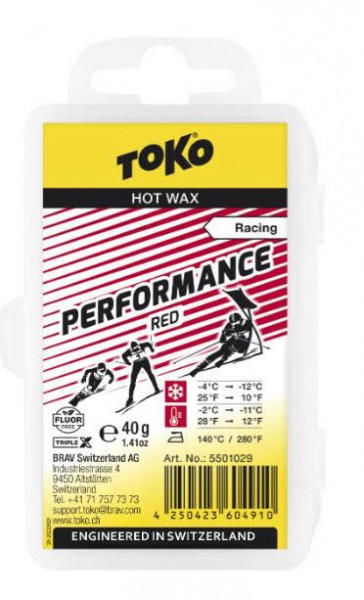 Toko Performance red 40g Neutral