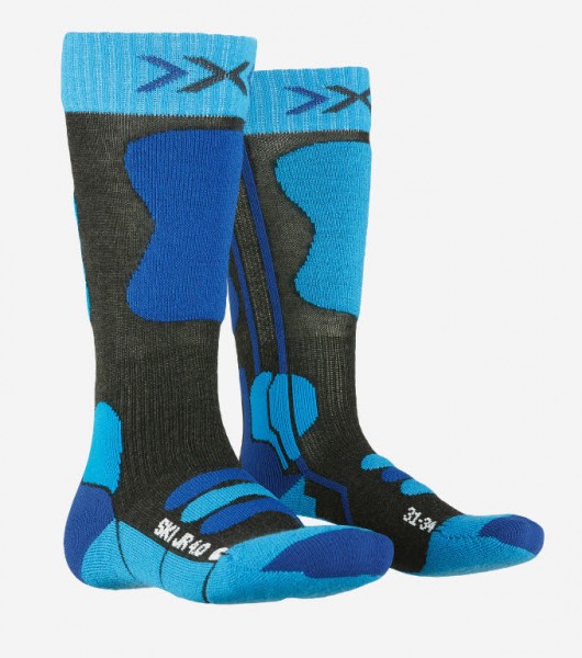 X-Socks SKI JR 4.0 ANTHRACITE MELANGE/E