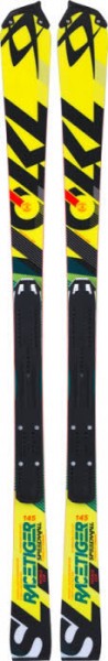 Völkl Racetiger SLR JR + M10.0 Comp Schwarz/Gelb
