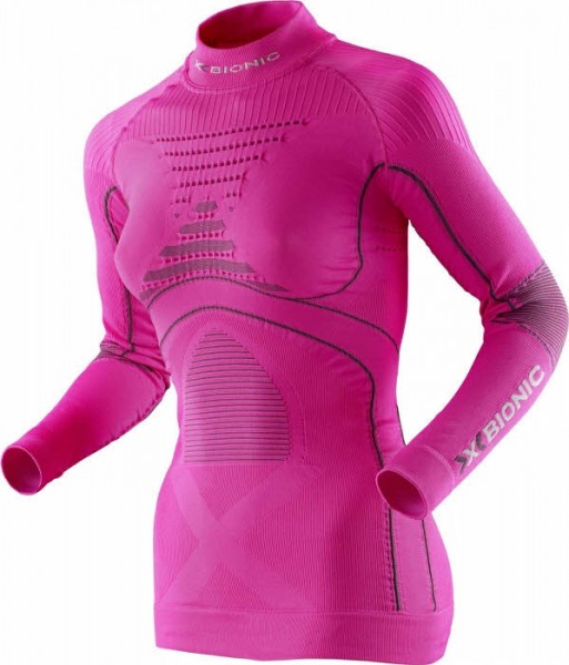 X-Bionic Energy Accumulator® Evo Damen Long PINK/CHARCOAL - Bild 1
