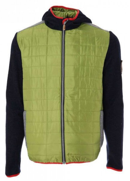 Almgwand 1928 Teufelsberg Herren Fleece Jacke grün/marine - Bild 1