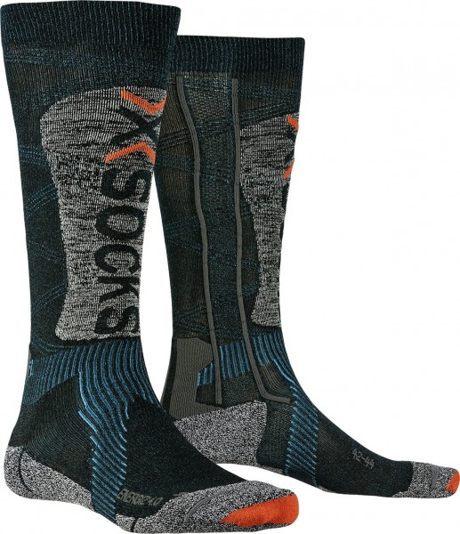X-Socks X-SOCKS® SKI ENERGIZER LT 4.0 PETROL/STONE GREY ME