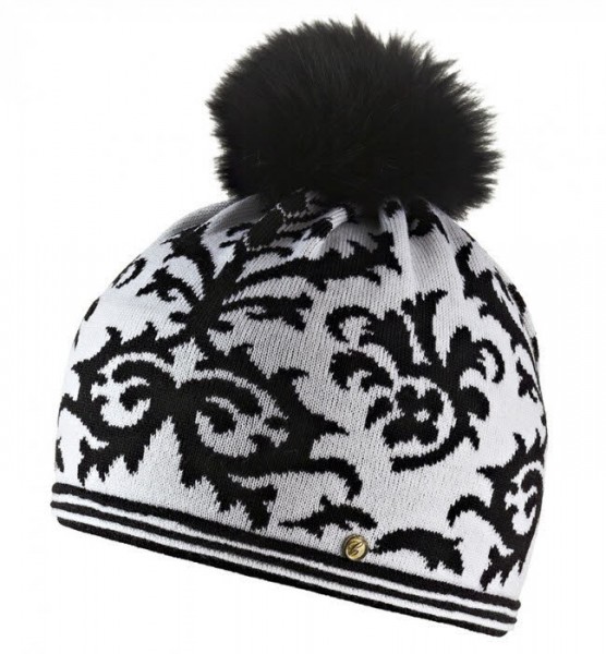 Capo Beanie with Pompon Weiss