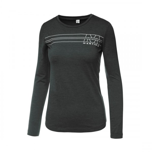 Martini Solid  Langarmshirt Damen steel
