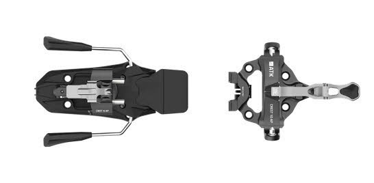 Blizzard ATK CREST 10 86MM BRAKE SILVER/BLACK