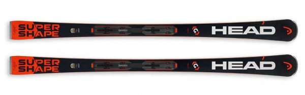 Head Supershape i.Rally SW + PRD 12 Schwarz/Rot - Bild 1
