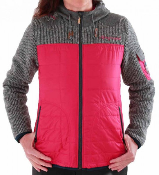 Almgwand 1928 Hehenberg Damen Kapuzenjacke Pink